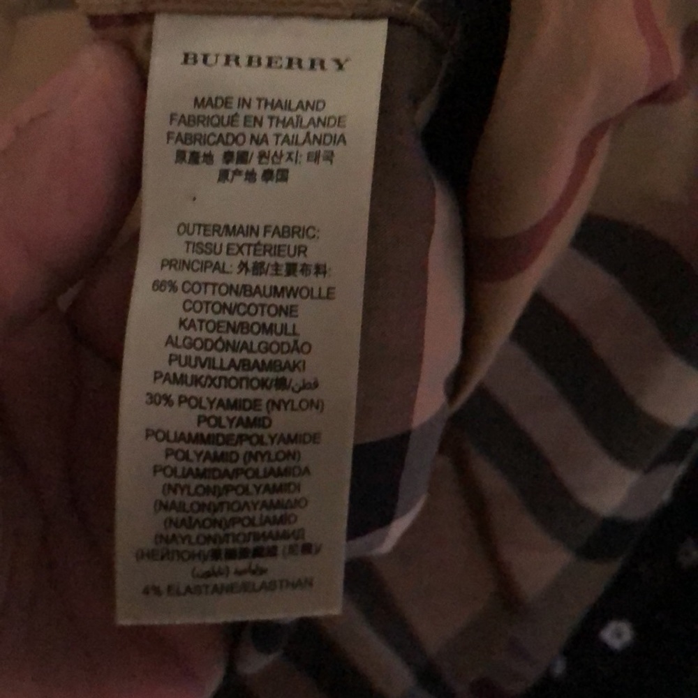 Burberry mens flannel dress shirt - Picture 8 of 12